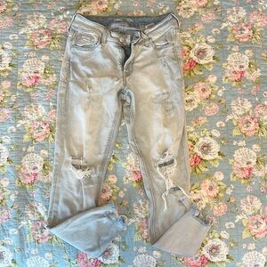 Blue old navy jeans size 0